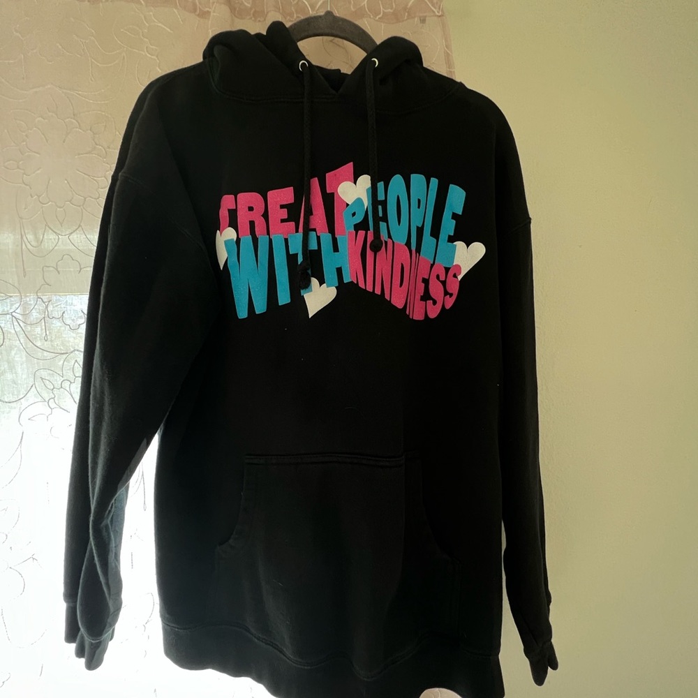 Harry Styles Treat People With Kindness Pink and Blue Hoodie